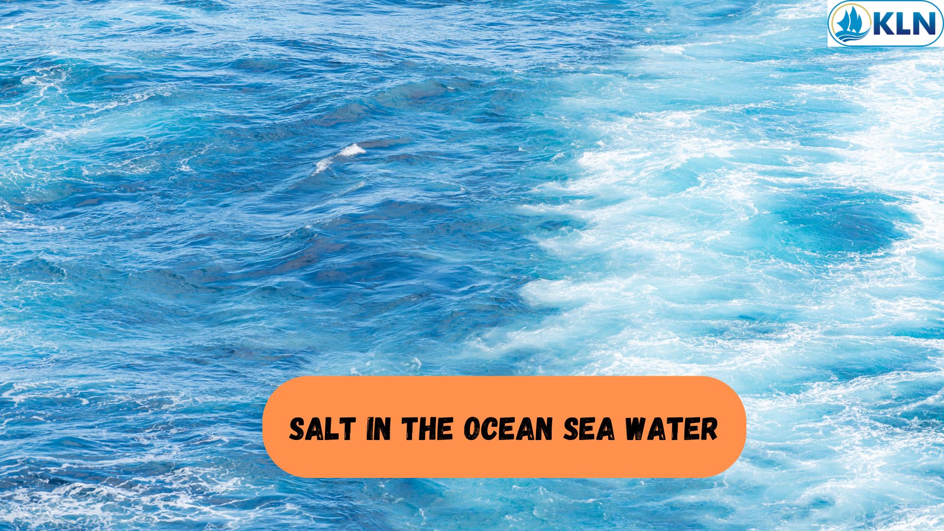 Salt in The Ocean Sea Water